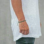 Green Jade Evil Eye Bracelet