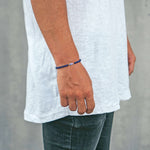 Lapis Evil Eye Mini Bracelet