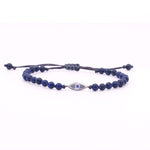 Lapis Evil Eye Mini Bracelet