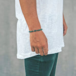 Malachite Evil Eye Bracelet