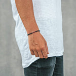 Onyx Red Evil Eye Mini Bracelet