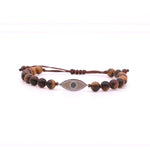 Tiger Eye Evil Eye Bracelet