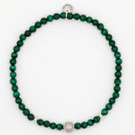 Rocktonica Emblem Malachite Bracelet