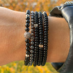 Rocktonica Emblem Onyx Bracelet