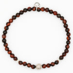 Rocktonica Emblem Red Tiger Eye Bracelet