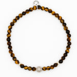 Rocktonica Emblem Tiger Eye Bracelet