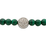 Rocktonica Emblem Malachite Bracelet