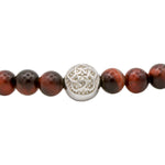 Rocktonica Emblem Red Tiger Eye Bracelet