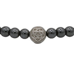Rocktonica Emblem Hematite Bracelet